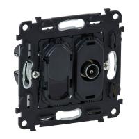 Legrand Valena Мех IN'MATIC Розетка TV "звезда"+ RJ45 Кат.6 UTP