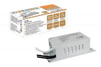 Трансформатор электронный ТЭ-60 220В/12В 20-60Вт нар.