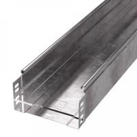 Лоток неперфорированный Стандарт 150х80х3000 (0,7 мм) (6 м/уп) Промрукав