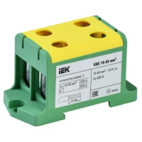Клемма вводная силовая КВС 16-95мм2 2х-рядная PE IEK