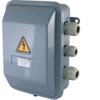Коробка клеммная металлическая У-615М IP54 TDM