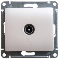 GLOSSA Перламутр Розетка TV оконечная 1DB