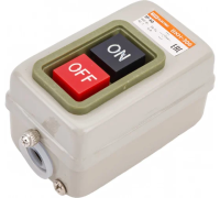 Выключатель кнопочный с блокировкой ВКН-306 3Р 6А 230/400В IP40 TDM