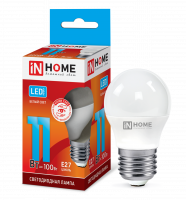 Лампа светодиодная LED-ШАР-VC 11Вт 230В Е27 4000К 820Лм IN HOME