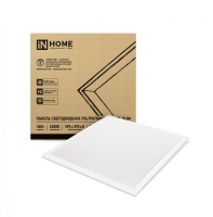 Панель светодиодная ультратонк LP-02-SLIM 36Вт 230В 6500К 3600Лм 595х595х8мм без ЭПРА БЕЛАЯ IP40 IN 