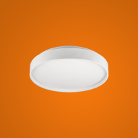 Cветильник светодиодный потолочный PTL-102 36W 6K IP40 белый iSvet