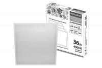 Светодиодная панель универсальная ЛП 03 595х595 Опал 19 мм 36 Вт 2900 Лм, 4000 К, бел, Народная TDM