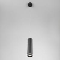 Подвесной светильник - DLR023 черный матовый 12W 4200K