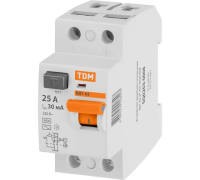 УЗО ВД1-63 2P 25А 30мА TDM