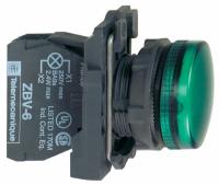 Сигнальная лампа 22ММ 230-240В зеленая