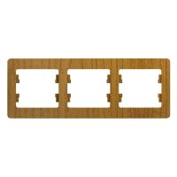 GLOSSA Дерево дуб Рамка 3-ая, горизонтальная