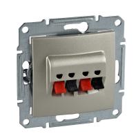 SEDNA Титан Аудиорозетка