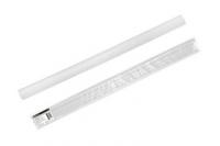 Термоусаживаемая трубка с клеевым слоем, прозрачная, длиной 1,0 м ТТк(3:1)-2,4/0,8-П TDM