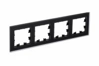 AtlasDesign Nature Стекло черный Рамка 4-ая