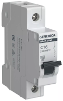 Авт. выкл. ВА47-29М 1P 16А 4,5кА C GENERICA