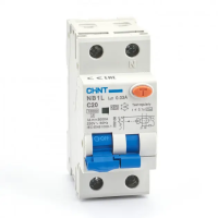 Диф. автомат NB1L 1P+N C20 30mA тип AC 10kA (36mm) (R) CHINT