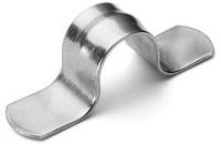 Скоба металлическая двухлапковая СМД d16-17 для монтажного пистолета без отверстий (100 шт/уп)