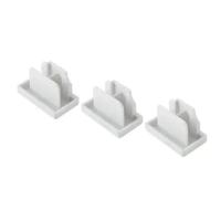 Заглушка торцевая пластиковая для шинопровода TLA-01-WH-Z, белая, TDM