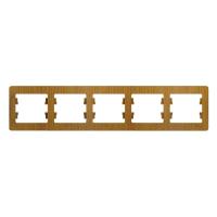 GLOSSA Дерево дуб Рамка 5-ая, горизонтальная