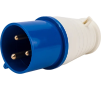 Вилка 023 2Р+РЕ 32А 220В IP44 TDM