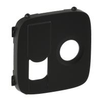 Legrand Valena ALLURE Антрацит Накладка розетки TV-RJ45
