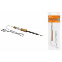 Паяльник ЭПСН-40, деревянная ручка, мощность 40 Вт, 230 В, сменное жало, "Рубин" TDM