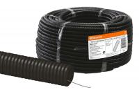 Труба гофр.ПНД d 25 с зондом (75 м) легкая TDM