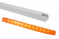 Кабель-канал 12х12 белый TDM 