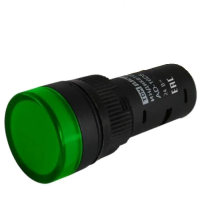 Лампа AD-16DS(LED)матрица d16мм зеленый 24В AC/DC TDM