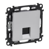 Legrand Valena LIFE DIY Алюм Розетка комп(RJ45) 1-ая 5 кат UTP