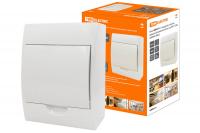 Бокс ЩРН-П-6 модулей (б) навесной пластик IP40 TDM