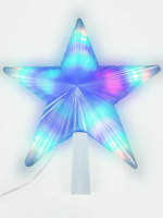 Фигура светодиодная ""Звезда"" на елку цвет: RGB, 31 LED, 22 см NEON-NIGHT