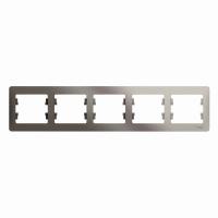 GLOSSA Платина Рамка 5-ая, горизонтальная