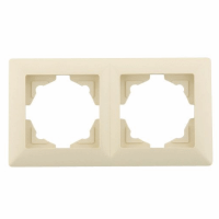 Рамка 2-я  универсальная крем