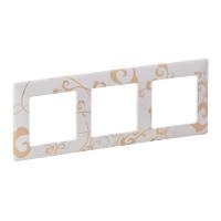 Legrand Valena LIFE Ампир белый Рамка 3-ая
