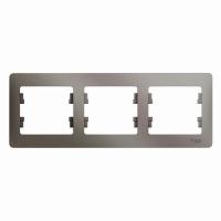 GLOSSA Платина Рамка 3-ая, горизонтальная