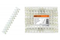 Зажим винтовой ЗВИ-30 полипропилен 1.5-10мм2 12пар белый TDM