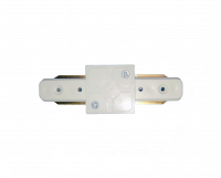 Коннектор для трекового светильника SC-1 прямой белый LLT