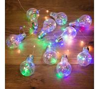 Гирлянда светодиодная "Ретро-лампы", 3м, Мультиколор NEON-NIGHT