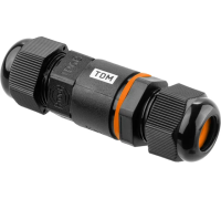 Кабельный коннектор I-образный (клеммник 3PIN) IP68 TDM