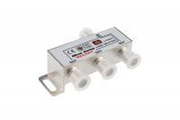 Делитель ТВ х 3 + 4шт. F "BOX" 5-1000 МГц "Silver" REXANT