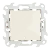 Simon 24 Слоновая кость Одноклавишный переключатель с подсветкой Push&Go