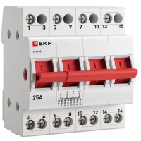 Трехпозиционный переключатель ТПС-63 4P 25А PROXIMA EKF