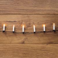 Гирлянда "Свечи LED" 4м, 20 диодов Теплый белый NEON-NIGHT