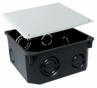 Коробка распаячная СП 110х110х50мм, крышка, IP20,TDM