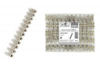 Зажим винтовой ЗВИ-10 полиэтилен 1.5-4.0 мм2 12пар прозр. TDM