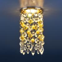 ТОЧЕЧНЫЙ СВЕТ - 2029 MR16 золото/прозрачный (FGD/Clear) Strotskis