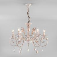 Светильник Хрусталь - 10009/6 золото с белым