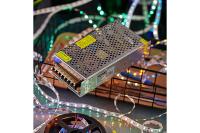 Источник питания 220V AC/24V DC, 6,25А, 150W с разъёмами под винт, без влагозащиты (IP23)