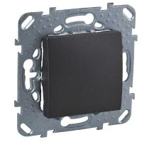 UNICA Графит Одноклавишный выключатель (сх.1) 